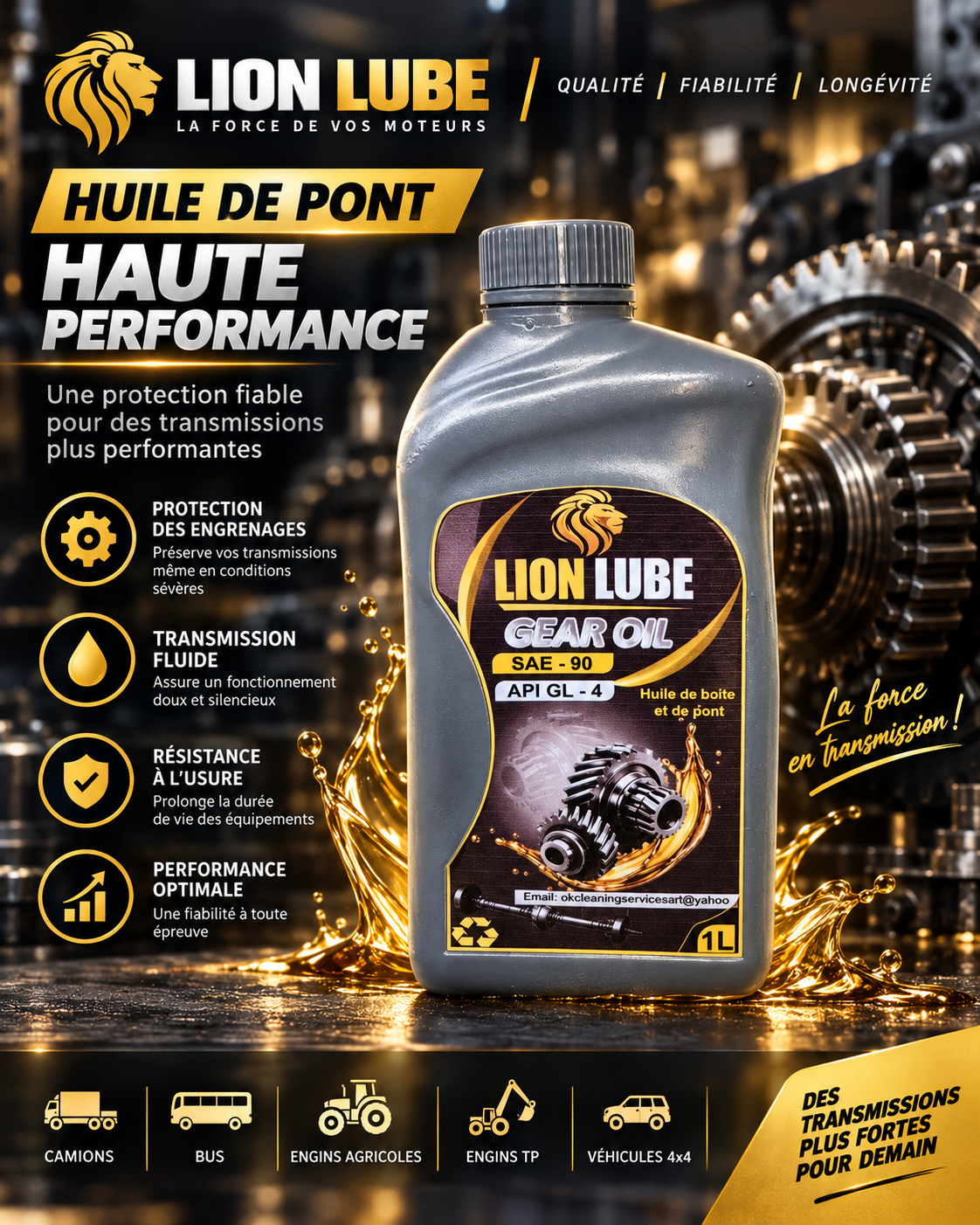 Gear Oil 1 litre